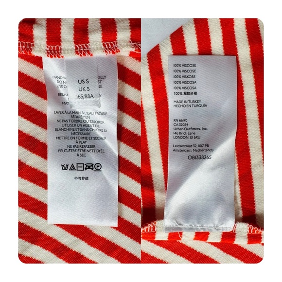 β
Maeve by Anthropologie Striped Tank Top - Orange/White β
- Picture 12 of 16